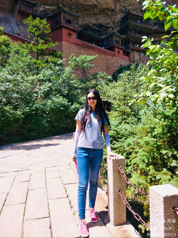 山西大同浑源县之悬空寺
